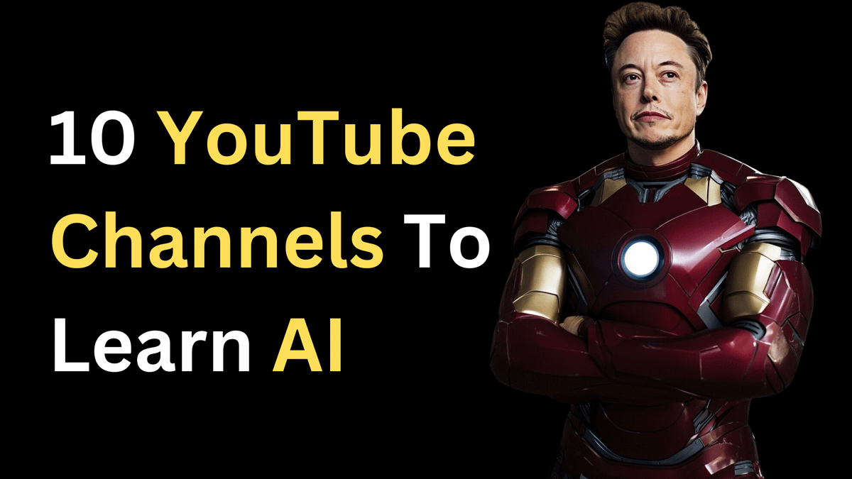 Top 10 YouTube Channels for AI Learning | Shushant Lakhyani