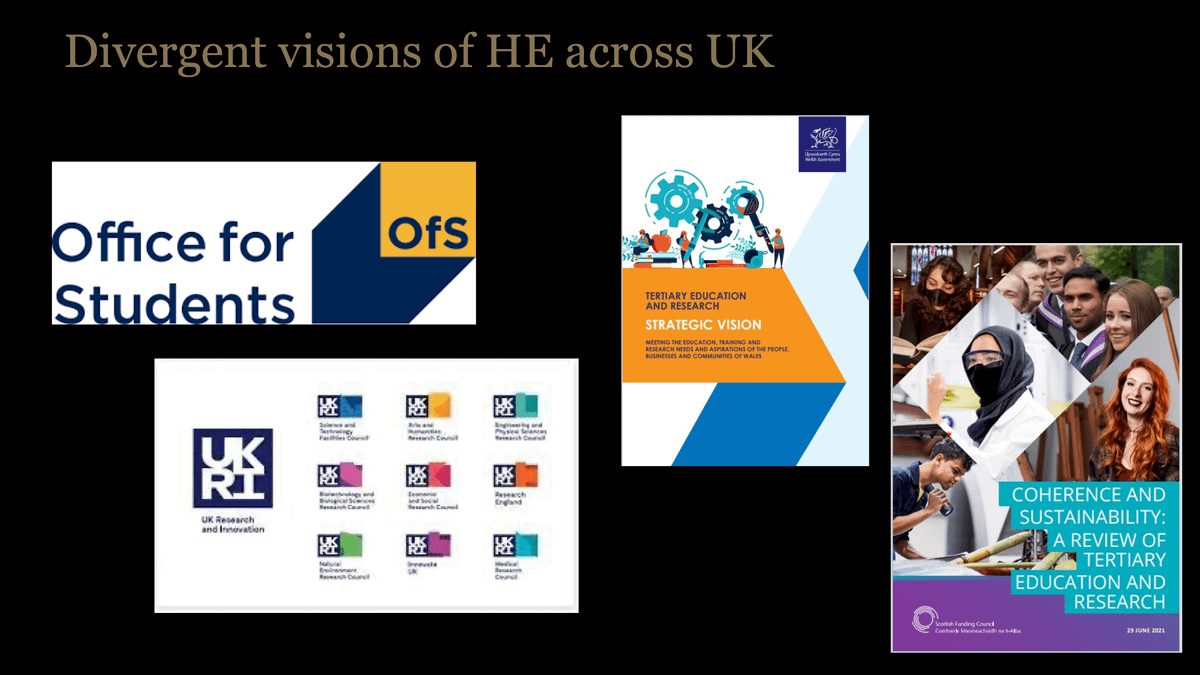 Prof Chris Millward - Divergent pathways: UK higher education policy ...