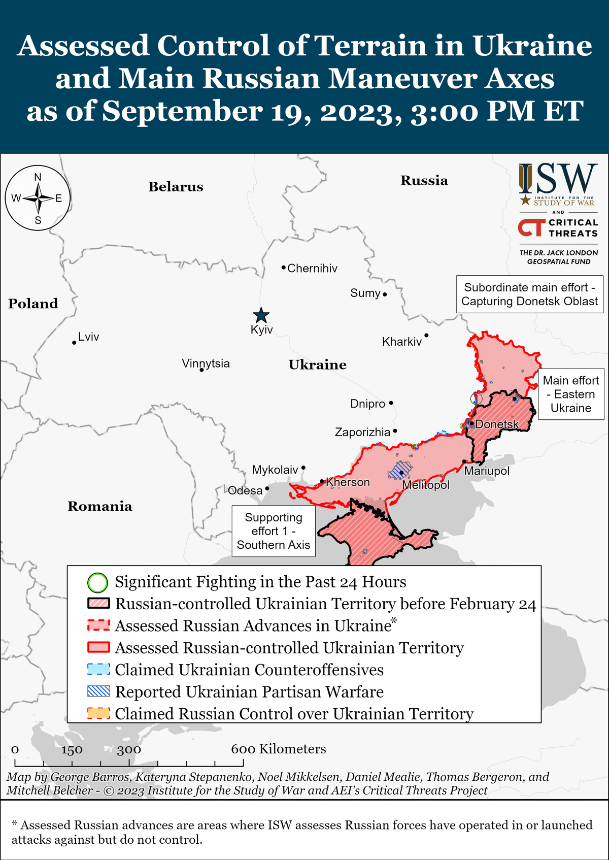 Russian Offensive Campaign Assessment: September 19th, 2023 | GMan ...