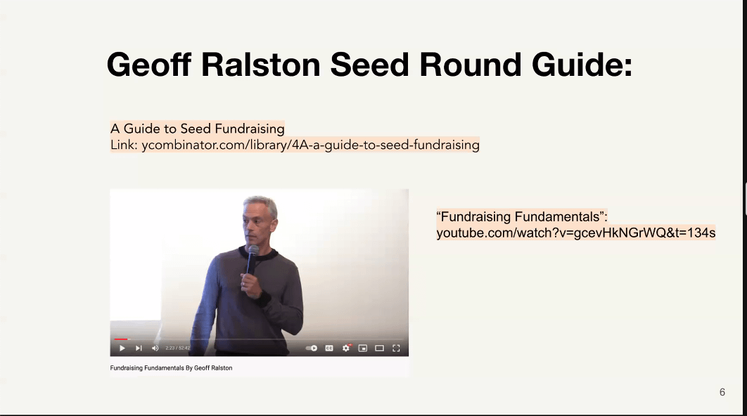 YC guide to raising a seed round | Alex Scott