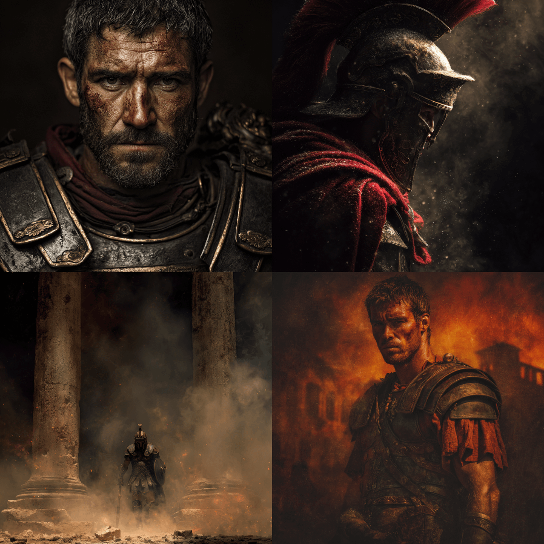 Grunge Roman Soldier AI | Shushant Lakhyani