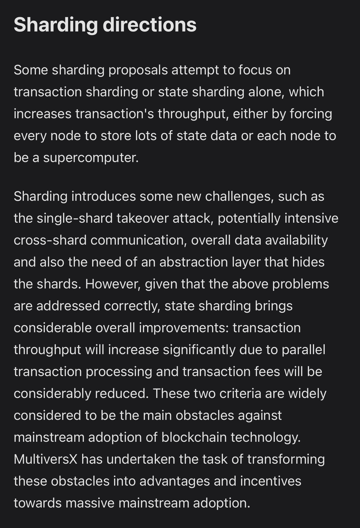 Scaling Beyond Imagination with MultiversX Adaptive State Sharding ...