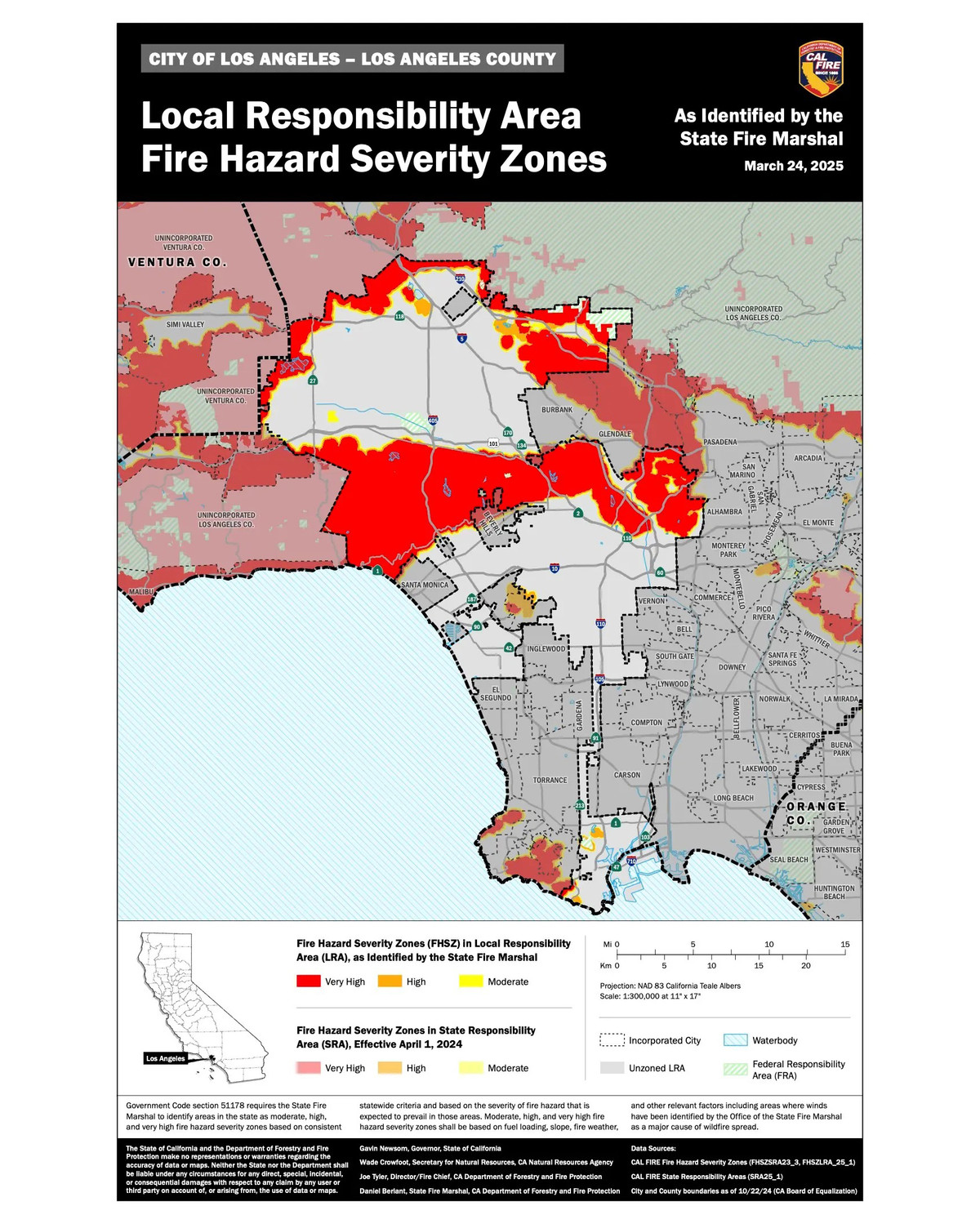 Cal Fire Updates Fire Hazard Zones in SoCal | Los Angeles Magazine