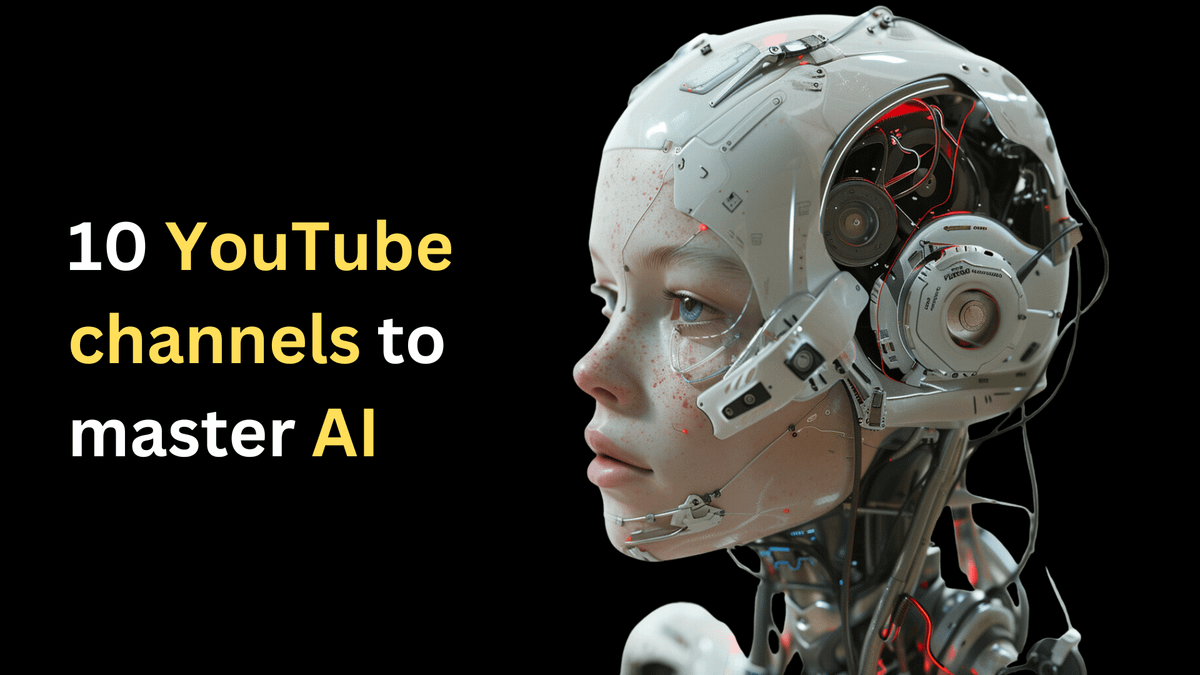 Top 10 YouTube Channels for AI Learning | Shushant Lakhyani